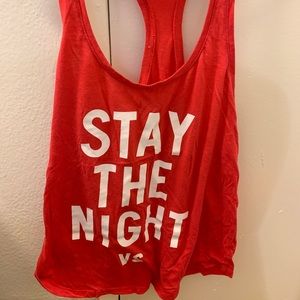 Stay the Night Victoria’s Secret Tank